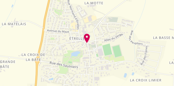 Plan de Taxi Etrellais, 15 Rue Champ Fleuri, 35370 Étrelles