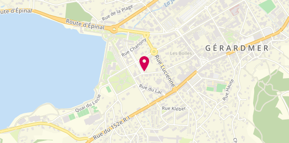 Plan de Ambulance Balland Germain-Taxi-VSL, 16 Rue Mar de Lattre de Tassigny, 88640 Granges-sur-Vologne