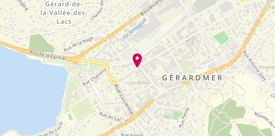 Plan de Ambulance Balland Germain Taxis VSL, 24 Boulevard Adolphe Garnier, 88400 Gérardmer