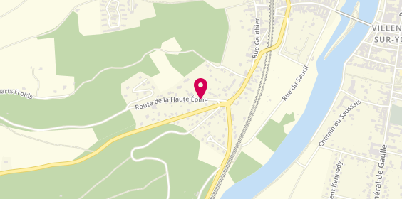 Plan de Elfakri Lahcen, 8 Route Haute Epine, 89500 Villeneuve-sur-Yonne