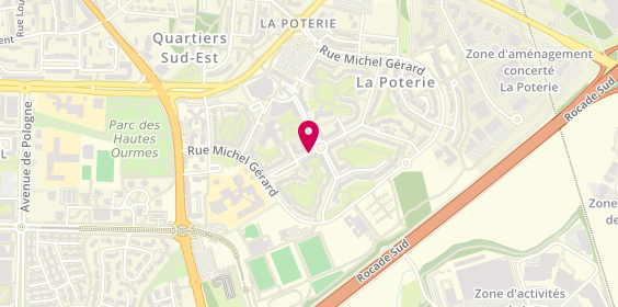 Plan de Taxi de Domagné, 24 Rue Victor Schoelcher, 35000 Rennes