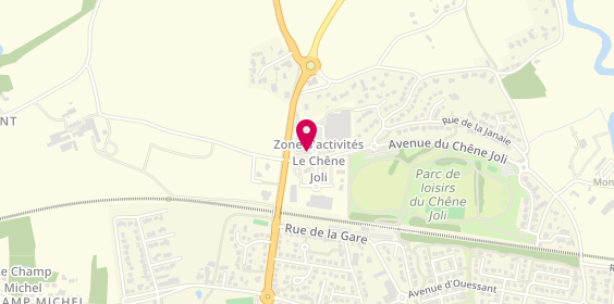 Plan de Pezon Taxi Transports, Zone Artisanale le Chêne Joli, 35530 Noyal-sur-Vilaine
