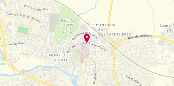 Plan de Lesaffre Dominique, 56 Rue St Nicolas, 35160 Montfort-sur-Meu