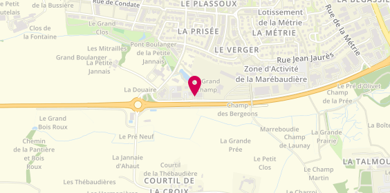 Plan de Act'ambulances, 7 Rue Marebaudière, 35760 Montgermont
