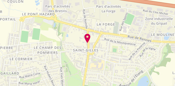Plan de Taxi Rennes Ouest, 12 Rue Centre, 35590 Saint-Gilles