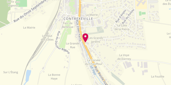 Plan de Clément-Perrot, 33 Rue Ligneville, 88140 Contrexéville