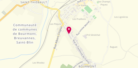 Plan de Smet Pierre, 51 Rue Faubourg de France, 52150 Bourmont