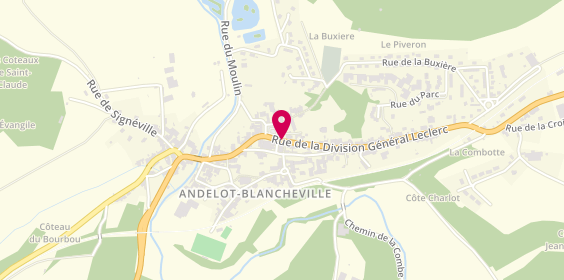 Plan de Taxis Lysa, 100 Rue Division Leclerc, 52700 Andelot-Blancheville