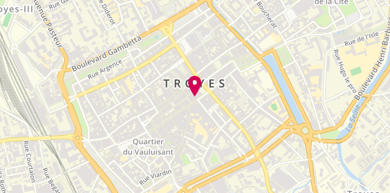 Plan de Taxi de Troyes, , 10000 Troyes