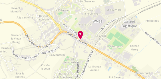 Plan de MBM Assistances 88, 33 Rue Lorraine, 88170 Châtenois
