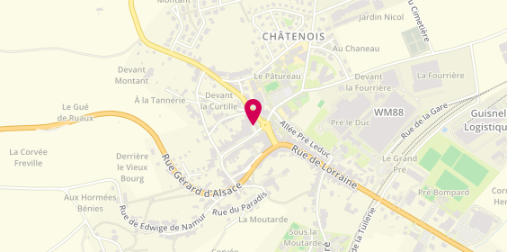 Plan de A. Chatenois Taxi, 5 Place Souvenir, 88170 Châtenois