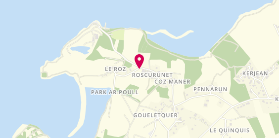 Plan de Antoine Taxi de Logonna-Daoulas, 12 le Roz, 29460 Logonna-Daoulas