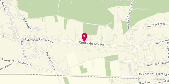Plan de Allo Thierry Taxi, 54 Route Marlotte, 77690 Montigny-sur-Loing