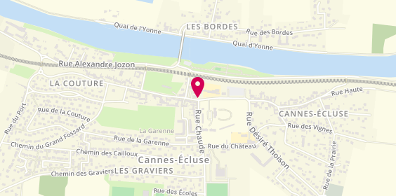 Plan de Taxi David, Place Charles de Gaulle, 77130 Cannes-Écluse