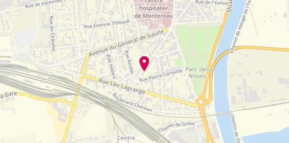 Plan de Taxi Francis Maria, 28 Avenue Mar de Lattre de Tassigny, 77130 Montereau-Fault-Yonne