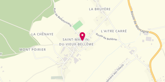 Plan de Ambulance Assistance René Belliard, Zoning Industriel, 61130 Saint-Martin-du-Vieux-Bellême