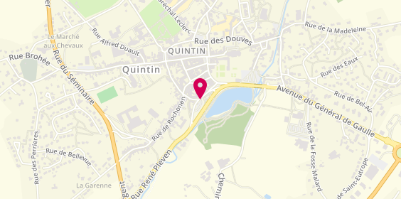 Plan de Ambulances Quintinaises, Rue de la Vallée, 22800 Quintin
