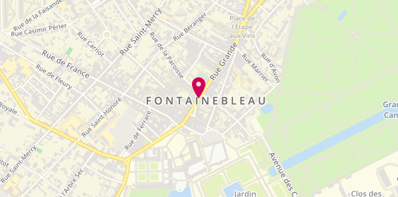 Plan de Radio Taxi, 40 Rue Grande, 77300 Fontainebleau