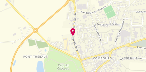 Plan de Sebert Jacques, Avenue Gén de Gaulle, 35270 Combourg