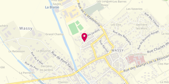 Plan de Voisot Jean-Philippe, 34 Rue Nicole Perrin, 52130 Wassy