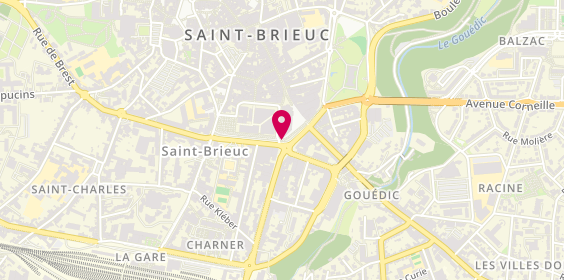 Plan de Taxitub, 8 Bis Place du Guesclin, 22000 Saint-Brieuc
