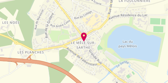 Plan de Linet Ghislaine, 24 Place Gén de Gaulle, 61170 Saint-Julien-sur-Sarthe