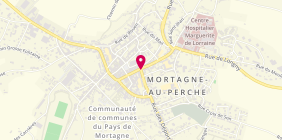 Plan de Taxi Lalaounis Jean, 40 Rue des Quinze Fusillés, 61400 Mortagne-au-Perche