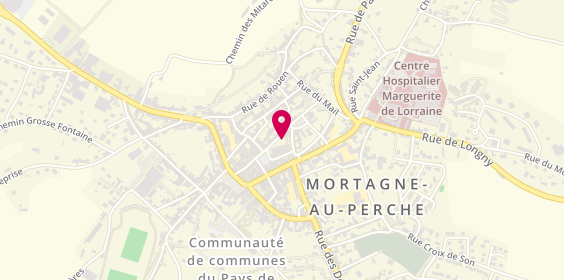 Plan de Radio taxis Mortagne-au-perche, Rue du Colonel Guérin, 61400 Mortagne-au-Perche
