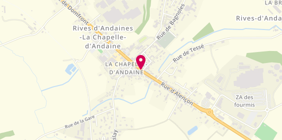 Plan de Badeuil Alain, Le Bois Poirier, 61140 Juvigny-sous-Andaine