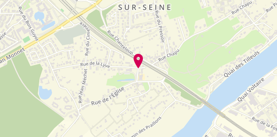 Plan de Association des Taxis Réunis 77, 111 Rue de la Lyve, 77350 Le Mée-sur-Seine