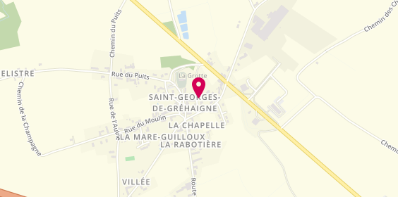 Plan de Yves Taxi, Les Airies, 35610 Saint-Georges-de-Gréhaigne
