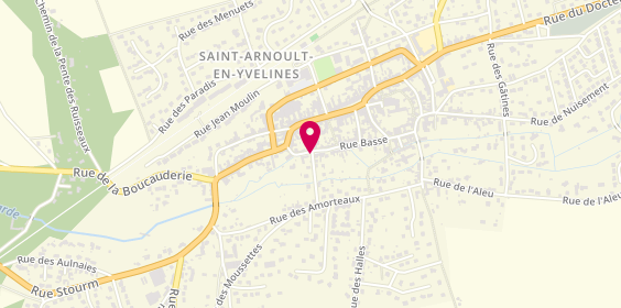 Plan de Allo cedric Taxi, 6 Rue Basses, 78730 Saint-Arnoult-en-Yvelines