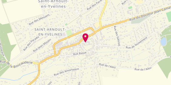 Plan de Bullion Taxi, 2 Rue Eglise, 78730 Saint-Arnoult-en-Yvelines