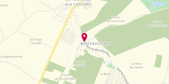 Plan de Taxi Prudhomme Eric, 12 Chemin Predecelle Berchevillier, 91530 Saint-Maurice-Montcouronne