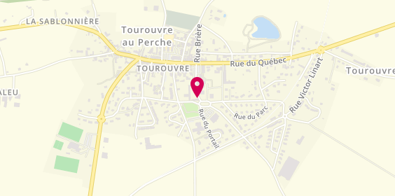 Plan de Taxis Bacle, 22 Rue Frères Juchereau, 61190 Tourouvre