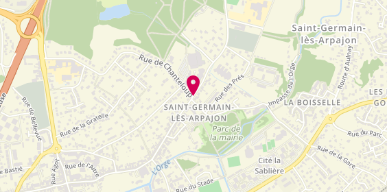 Plan de Taxi Saint Germain, Rue Gare, 91180 Saint-Germain-lès-Arpajon