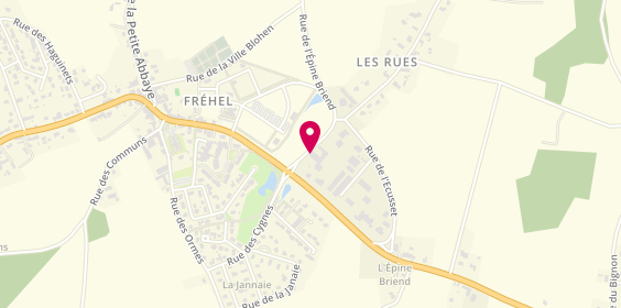 Plan de Ambulances et Taxis du Cap, Zone Artisanale la Grenouillère, 22240 Fréhel