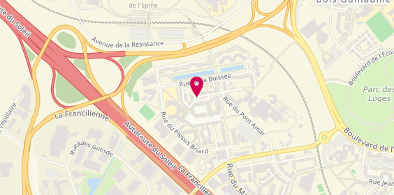 Plan de Maury Olivier, Taxi de Ville d'Avray 5 Place Plaquères, 91080 Courcouronnes