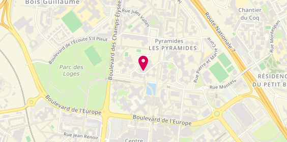 Plan de Private-Taxi, 206 Rue des Pyramides, 91000 Évry