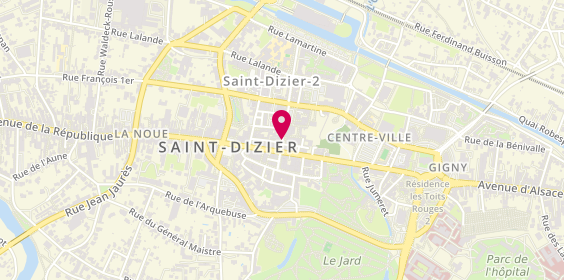 Plan de Taxis Roussel, Impasse Ecole BP 163, 52100 Saint-Dizier