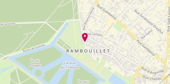 Plan de Bassez Taxi, 12 Rue Raymond Poincaré, 78120 Rambouillet