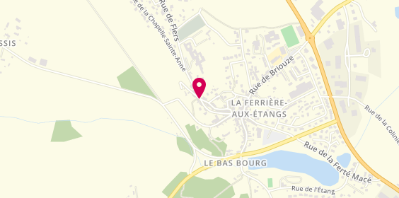 Plan de Taxi de Bagnoles de l'Orne, 29 Rue Flers, 61450 La Ferrière-aux-Étangs