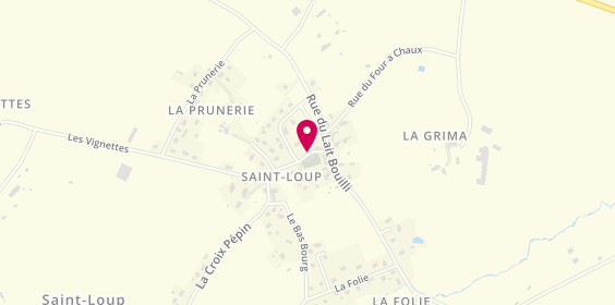 Plan de Abeille Taxi, 13 Bis Glatigny, 50300 Saint-Loup