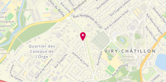 Plan de Roberti Jean-Claude, 4 Rue Hirondelle, 91170 Viry-Châtillon