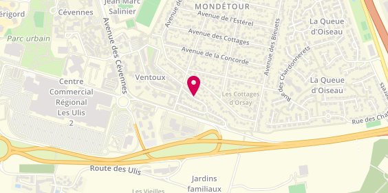Plan de Lardjane Mohamed, 30 Rue Mercantour, 91940 Les Ulis
