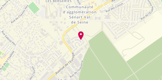 Plan de Goillot Gérard, 25 Rue Parc des Bergeries, 91210 Draveil