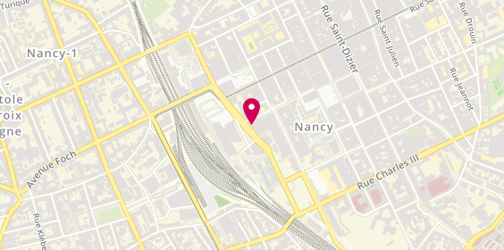 Plan de Les Taxis de Nancy, 2 Place de la République, 54000 Nancy