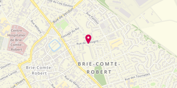 Plan de Desvoivres Julien, 13 T Rue Cossigny, 77170 Brie-Comte-Robert