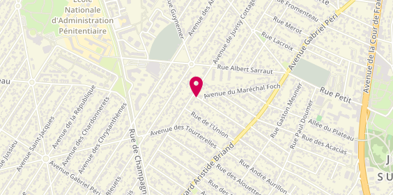 Plan de Tourte Marc, 38 Rue Prof Vaillant, 91600 Savigny-sur-Orge