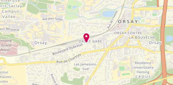 Plan de Taxi Borne, Boulevard Dubreuil, 91400 Orsay